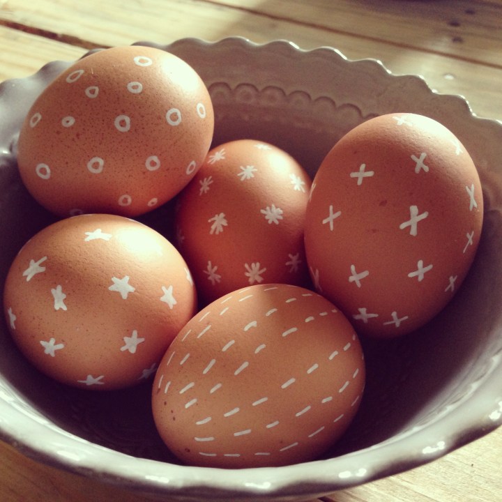 Paint Pen Easter Egg Art