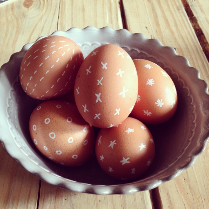 Paint Pen Easter Egg Art