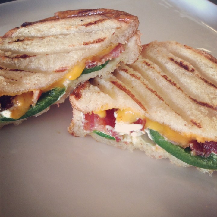 Fancy Grilled Cheese // Jalapeno Popper