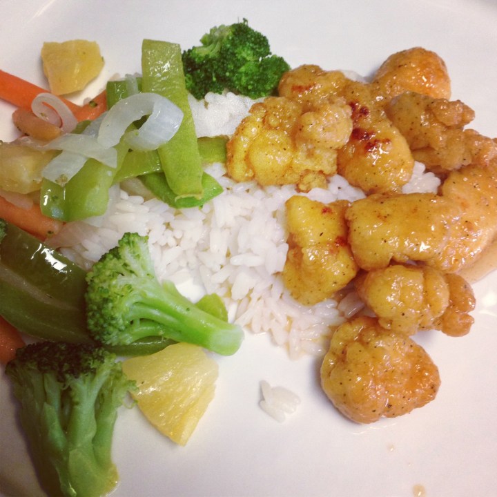 Chicken Stir Fry with a Spicy Honey Sauce