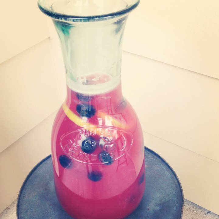 Fresh Blueberry Lemonade