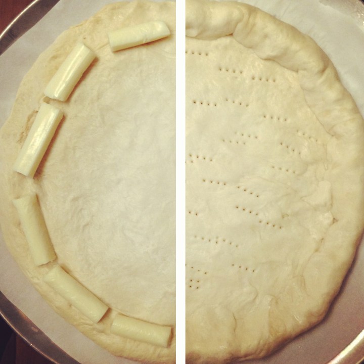 Cheese Stuffed Crust Pizza