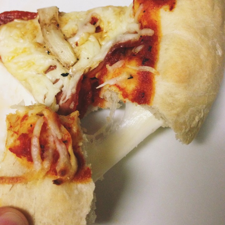 Homemade Stuffed Crust Pizza