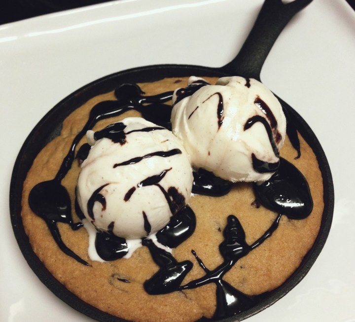 Chocolate Chip Skillet Cookie