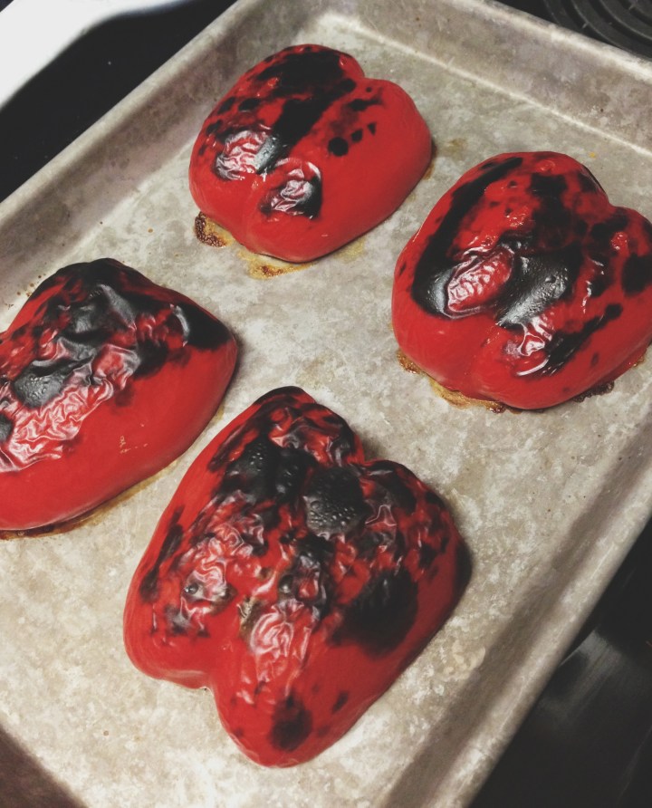 Roasted Red Pepper Hummus