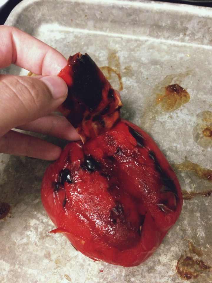 Roasted Red Pepper Hummus