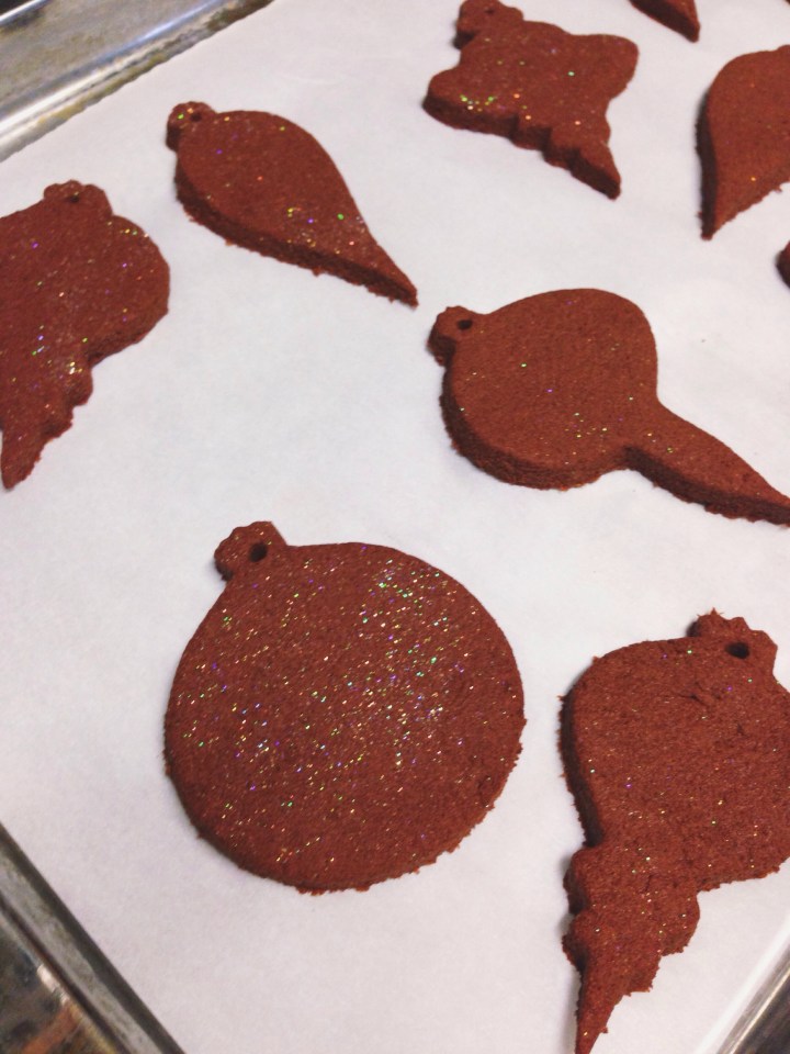 Shimmer Cinnamon Ornaments