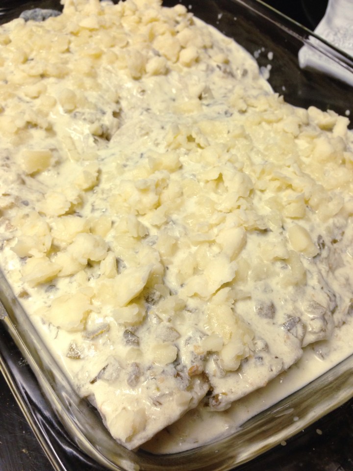 Sour Cream Salsa Verde Chicken Enchiladas