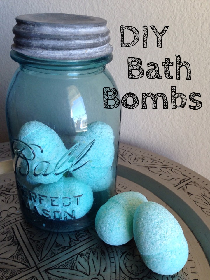 DIY Egg Bath Bombs