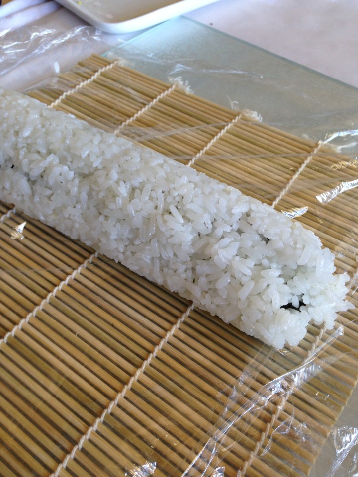 Smoked Salmon Sushi Rolls | a beginners guide to making sushi