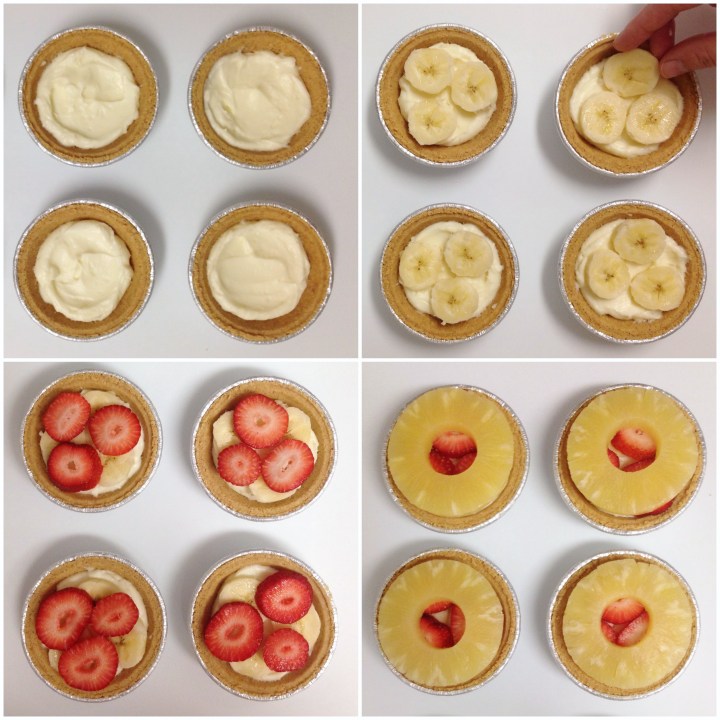 Mini Banana Split Desserts