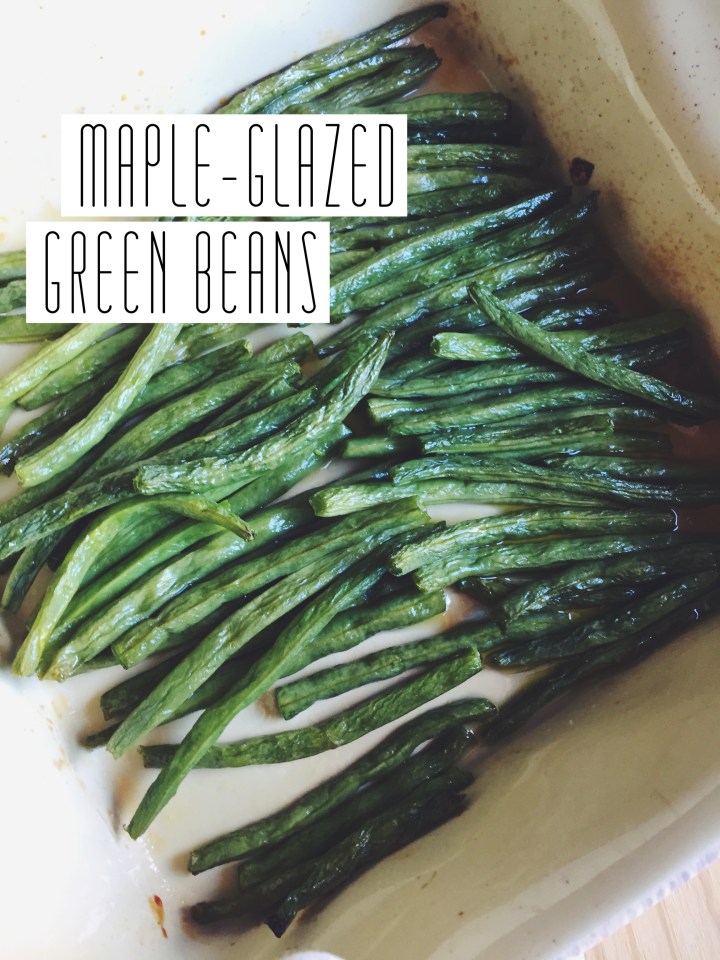 Maple-Glazed Green Beans